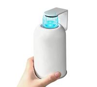 Gobelet mural pour brosse à dents - 4,61 x 2,95 x 2,95 verre rince-bouche en acier inoxydable, boisson suspendue magnétique pour espaces compacts | Désencombrement de comptoir de salle de bain