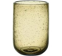 Gobelet Perla Bullé 25 cl ambre (lot de 6) - Table Passion - Jaune - Verre G