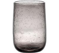 TABLE PASSION - Gobelet Perla bullé gris 25 cl (lot de 6)