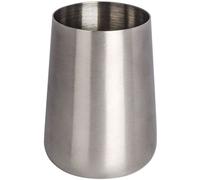 Gobelet Salle De Bain, Porte Brosse à Dent, Solid, Acier Inox, 8x10 Cm, Mat - Wenko