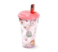 Gobelet sans BPA à Double Paroi avec Paille Repliable - Pusheen Kawai