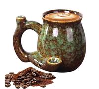 Gobelet - Tasse à boire - Tasse à boire avec poignée ergonomique résistante à la chaleur de 380 ml | Tasses en céramique pour thé, convient pour les boissons chaudes et froides Cadeau Petite amie
