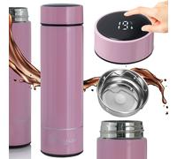 Gobelet thermique en acier inoxydable bouteille isolante LED 500 ml...