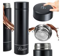 Gobelet thermique en acier inoxydable bouteille isolante LED 500 ml...