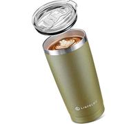 Gobelet thermique Unyqoos® – Acier inoxydable, 590 ml, isolation sous vide (double paroi), maintient les boissons chaudes pendant 3 heures et froides pendant 9 heures, avec couvercle anti-fuite, adapt