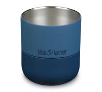 Gobelet vec couvercle rabattable Klean Kanteen Rise Lowball Bleu 280 ml