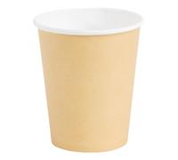 Gobelets à café recyclables Fiesta 230 ml Brun clair X1000 (1000 pièces)