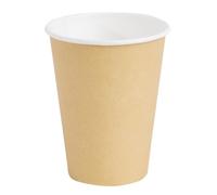 Gobelets à café recyclables Fiesta 340 ml Brun clair X1000 (1000 pièces)