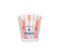 Gobelets beach club rouge 25 cl x6