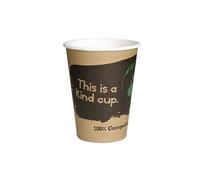 Gobelets Boissons Chaudes en PLA 225 ml x 50