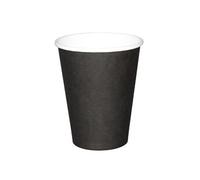 Gobelets à café recyclables Fiesta 340 ml Noir X1000 (1000 pièces)