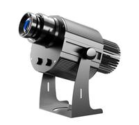 GOBO Projecteur LED 100 W avec lentille de qualité pour panneau d'avertissement pour hôtel, lavage de voiture, magasin d'entreprise, utilisation en extérieur