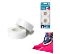 GOBRO Ruban Thermocollant Blanc Ourlet 20m - Autocollant Pantalon Vêtement - 030 Ruban Thermocollant Blanc Ourlet 20m. Idéal pour de