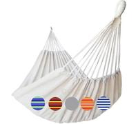 Gocan Hamac 2 Places Hamac 2 Personnes 220x150cm Longueur Totale 330cm Charge 250kg Exterieur Pour Jardin D'interieur Hamac Double T Multicolore