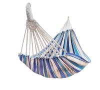 GOCAN Hamac double extra large pour 2 personnes, 330 x 150 cm, capacité de charge de 272,2 kg, en toile de coton pour terrasse, porche, jardin, cour, extérieur et intérieur, XXL