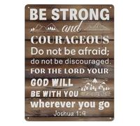 God Is Love Metal Tin Sign Scripture Wall Plaque for Living Room Kitchen Home Decor Gift for Christian Friends 8 X 12 in