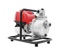 Goddlgjik 1,6 CV 38 CC Pompe à Eau Thermique 4 Temps Auto-amorçante | Motopompe Essence Portable, Débit 8100L/H, Hauteur d'Aspiration 8M Refoulement 30M, pour Jardin Irrigation Transfert d'Eau