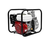 Goddlgjik Pompe à eau à essence 7,5 CV 4 temps 210 CC 60 m³/h Pompe à eau | Avec réservoir de 3,6 l, 80 mm, pompe de jardin, pour arrosage du jardin, terres agricoles, drainage