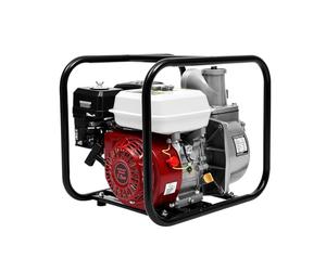 Goddlgjik Pompe à eau à essence 7,5 CV 4 temps 210 CC 60 m³/h Pompe à eau | Avec réservoir de 3,6 l, 80 mm, pompe de jardin, pour arrosage du jardin, terres agricoles, drainage