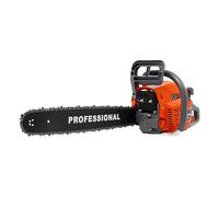 Goddlgjik Tronçonneuse à essence 58 CC 2 temps 8500 tr/min Tronçonneuse | Avec couvercle de barre de guidage et chaîne de tronçonneuse, pour la coupe du bois, la coupe des branches, le jardinage