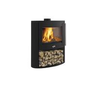 Godin - Poêle à bois 9kw noir 388245PEINTANTHRACITE