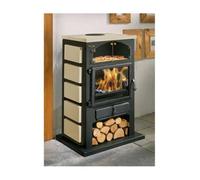 Godin - Poêle à bois fonte 12kw noir 350104000338