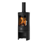Godin - 388144000053-poêle à bois mirande peint anthracite 388144anth