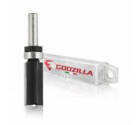 GodzillaBits LTS112C.126 Fraise à copier avec roulement à bois Diamètre 12,7 mm I.19 mm Tige 6 mm pour défonceuse verticale et meuleuse