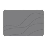 Goeasyoii Tapis de Bain Diatomite, Tapis De Bain AntidéRapant Tapis Cuisine Tapis Pierre Absorbante Tapis De Douche SéChage Rapide Sortie, Naturel, Facile à Nettoyer (T98902333, 35X45cm)