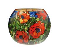 Goebel Artis Orbis Louis Comfort Tiffany 2020 67000761 Lot de 4 pailles en Acier Inoxydable Motif Coquelicot Oriental