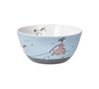 Goebel Bol d'artiste à collectionner - Ils sont tous fous de Barbara Freundlieb en porcelaine fine - 15 x 7 cm - 27-001-21-1