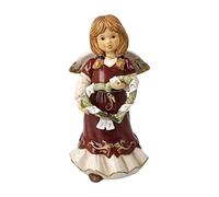 Goebel Figurine Ange Année 2023 Mélodie de Noël chaleureuse en Porcelaine, édition limitée, Emballage Cadeau en métal