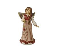 Goebel Figurine d'ange Scintillant - Bordeaux - Messager céleste de Noël