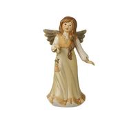 Goebel Figurine d'ange Scintillant en Forme d'étoile de Noël Champagne - Messager céleste de Noël