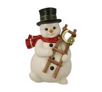Goebel Figurine de Bonhomme de Neige - Bonhomme de Neige de Noël