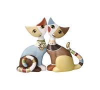 Goebel Figurine de Chat Letizia e Cosmo - Chat annuel 2023 Rosina Wachtmeister