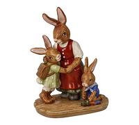 Goebel Figurine de Lapin Classique de Pâques Maman est la Meilleure en faïence, Dimensions : 12 x 8,5 x 16,5 cm, 66-845-65-1
