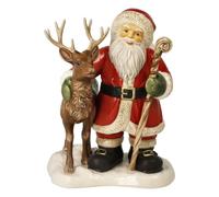 Goebel Figurine Père Noël et Le Roi de la forêt