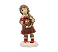 Goebel Figurine Une Couronne de l'Avent - Forêt d'hiver de Noël