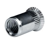 Goebel Goebel Écrou borgne aluminium tête fraisée M5 plage de serrage 1,5-4,0 mm Quantité:250