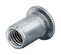 Goebel Goebel Écrou borgne en acier tête plate ronde M10 plage de serrage 0,5-7,1 mm Quantité:250