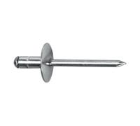 Goebel Goebel Rivet aveugle à tête large multi-usage K12 4,0x13 mm alu/acier Quantité:500