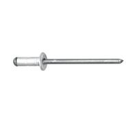 Goebel Goebel Rivet aveugle multi-usage 4,0 x 13 mm alu acier tête plate ronde Quantité:1000