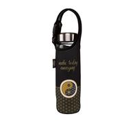 Goebel Gourde avec housse en néoprène - Ying Yang - Noir - 0,7 l - Hauteur 26,5 cm - 23-500-63-1
