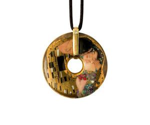Goebel Gustav Klimt - Der Kuss (Halskette, Fine Bone China)