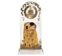 Goebel Gustav Klimt - Der Kuss (Tischuhr, Glas)