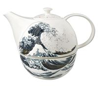 Goebel Hokusai- Die Große Welle (Teekanne mit Stövchen, New Bone China) | Art.-Nr. 67075201 | EAN 4005169373671
