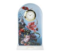Goebel Horloge de Table Artis Or e Jan Davidsz De Heem en Verre 11 x 4,5 x 18,5 cm, 67-150-12-1