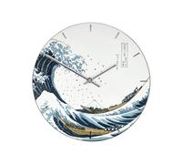 Goebel Katsushika Hokusai Die Welle (Wanduhr, Porzellan)