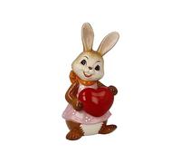 Goebel Statuette de Lapin « Alles Liebe » - en faïence - Dimensions : 6,5 x 5,5 x 12 cm - 66-845-83-1
